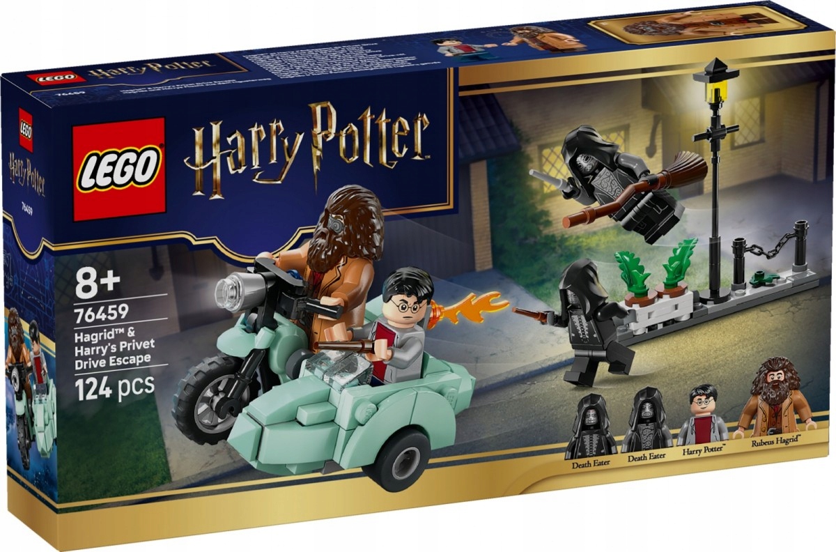 Lego Stavebnice Harry Potter 76459 Útěk Hagrida a Harryho z Zobí ulice