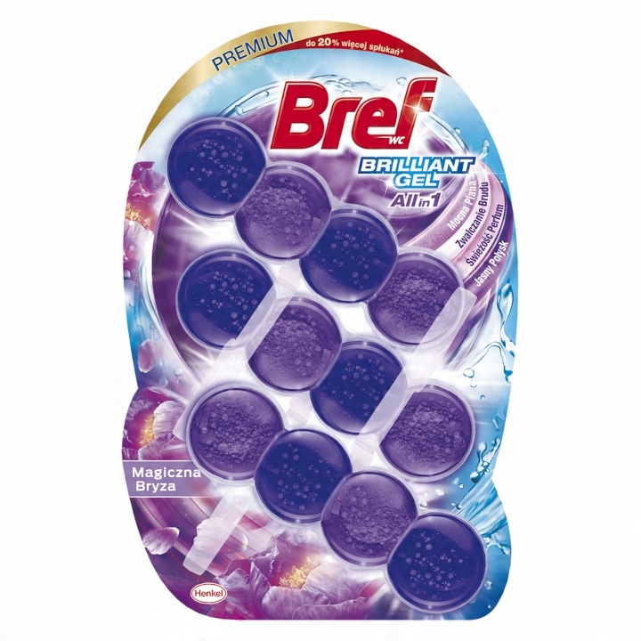 

Bref Brilliant Zawieszka Wc Magiczna Bryza 42g x3