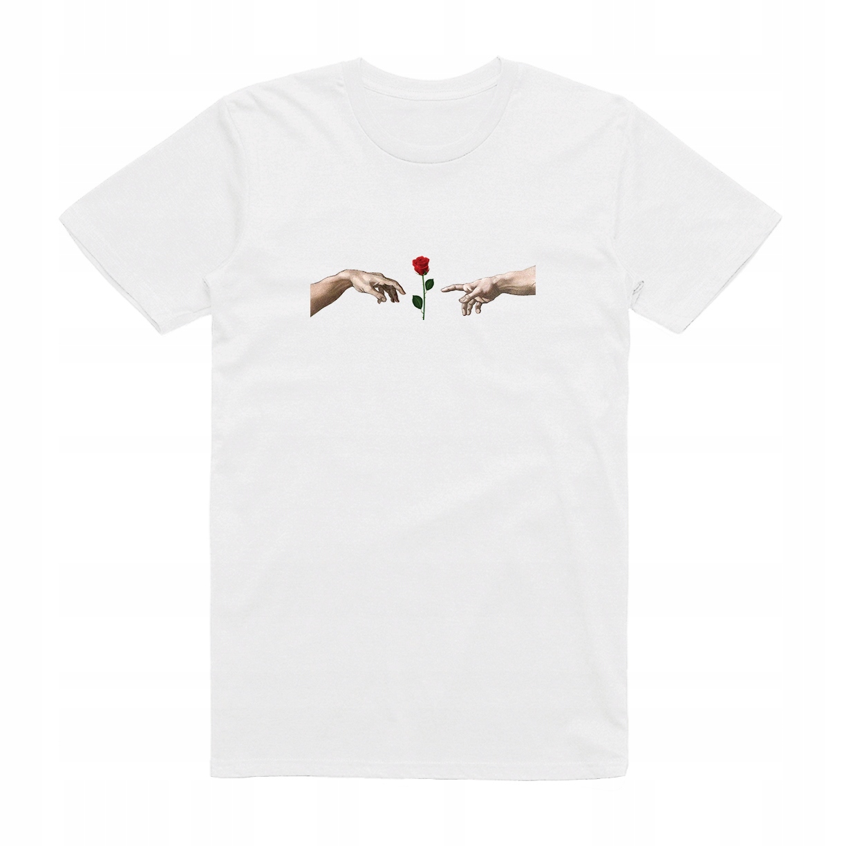

L - Koszulka T-shirt Michelangelo Rose Anioł Art