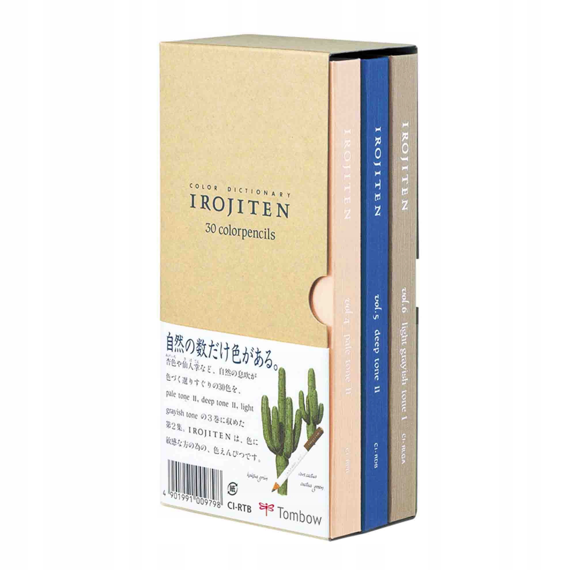 Pastelky Irojiten Tombow Woodlands