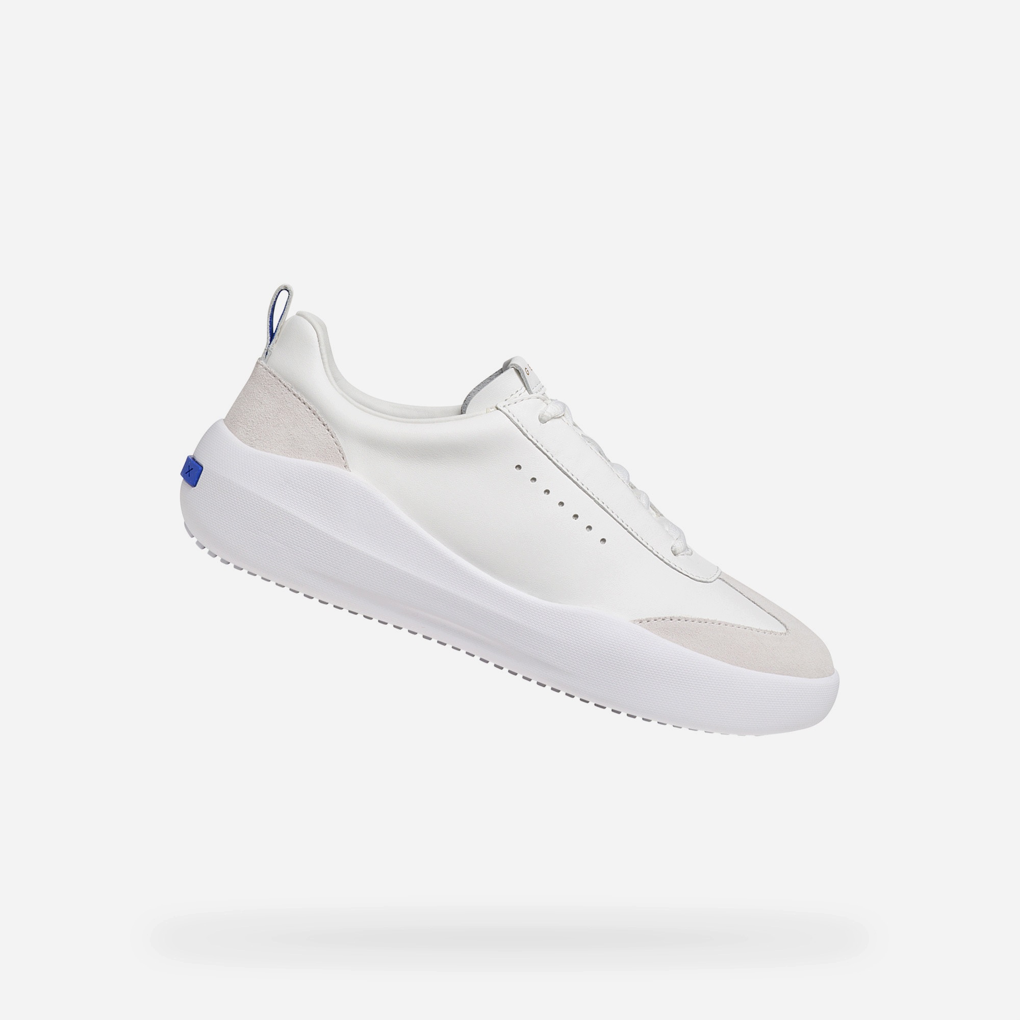 Geox Bílé dámské tenisky Geox Gxcp-02