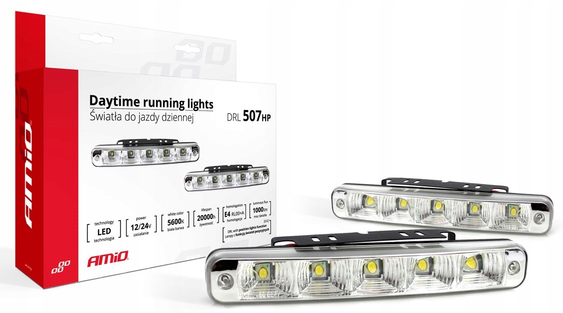 01523 - СВЕТОДИОДНЫЕ ДНЕВНЫЕ ХОДОВЫЕ ОГНИ DRL 507HP