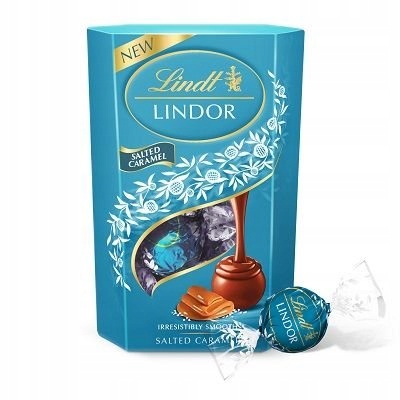 Lindt Lindor Pralinky salted caramel 200 g