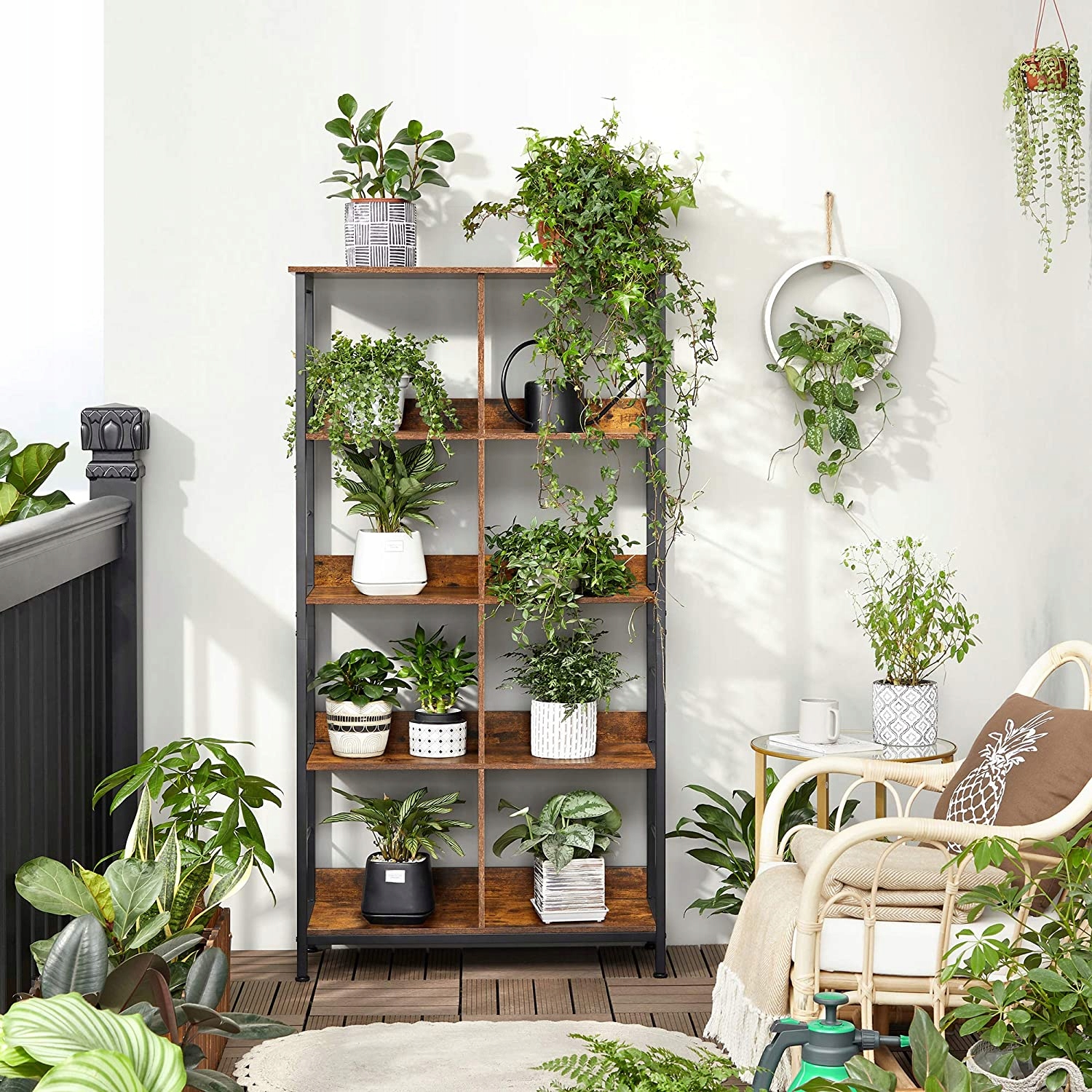 REGAŁ INDUSTRIALNY LOFTOWY RUSTYKALNY RETRO Marka Zanzara