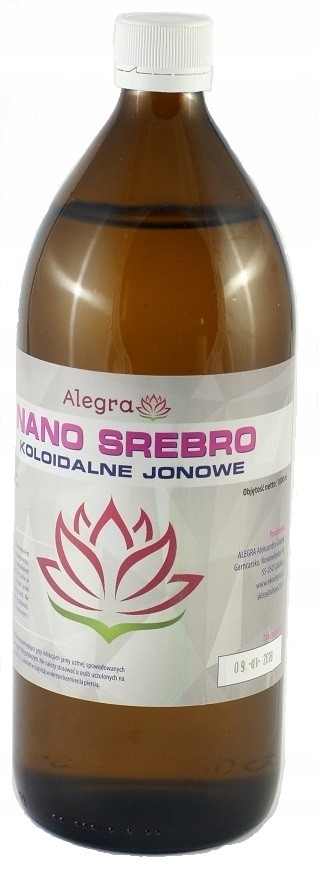 

Nano Srebro Koloidalne 0.5l jonowe