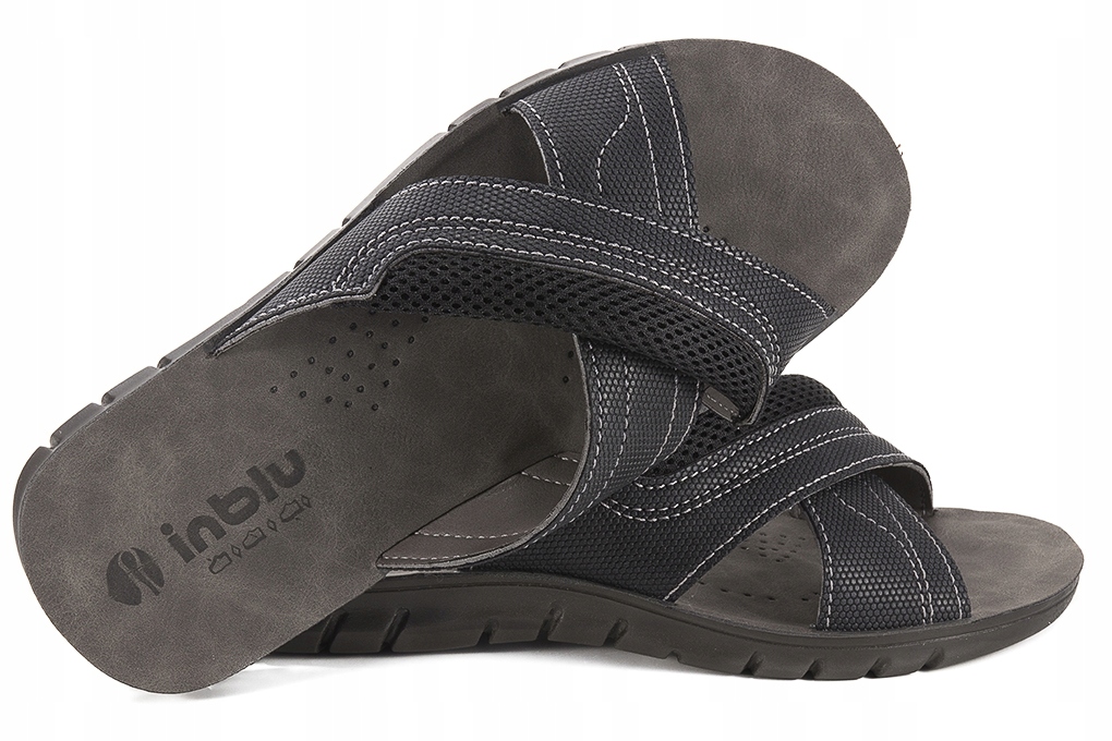 

Inblu FO-32 Klapki Męskie Soft czarne 44