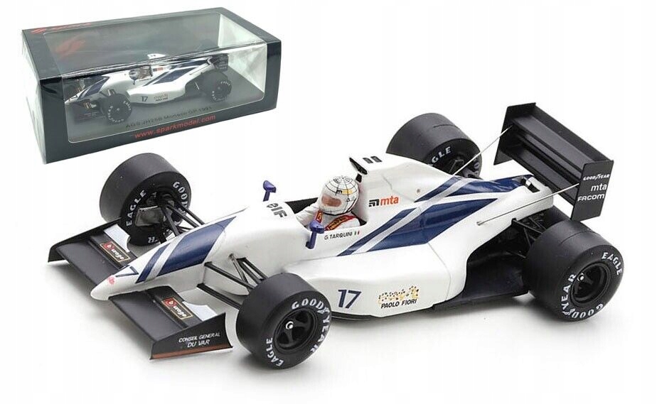 F1 Ags JH25B G.Tarquini Monaco Gp 1991 1/43 Spark
