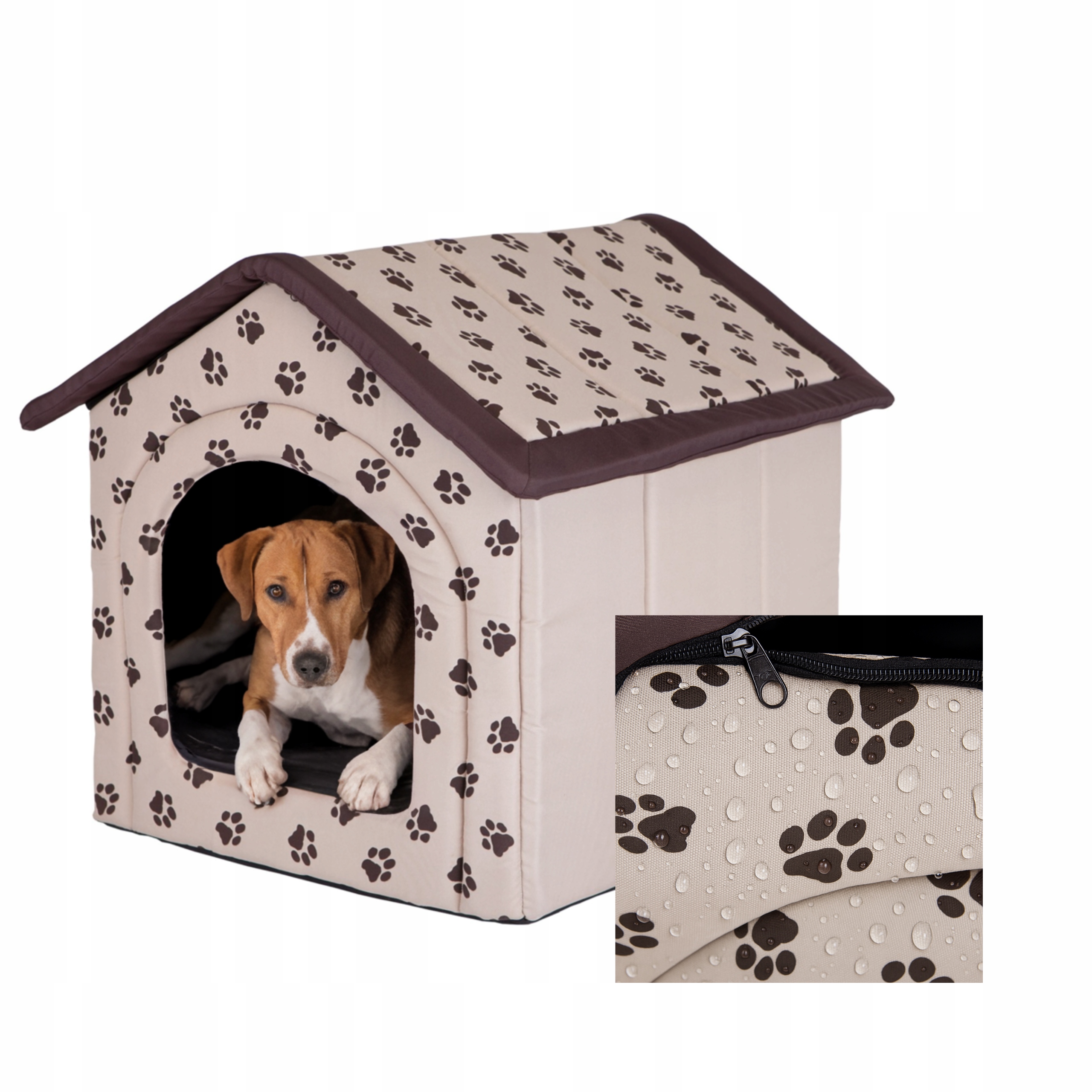 Bouda pro psa – Pelíšek, Měkká bouda, Domeček, Poslání, Doggy 44x38x45 cm