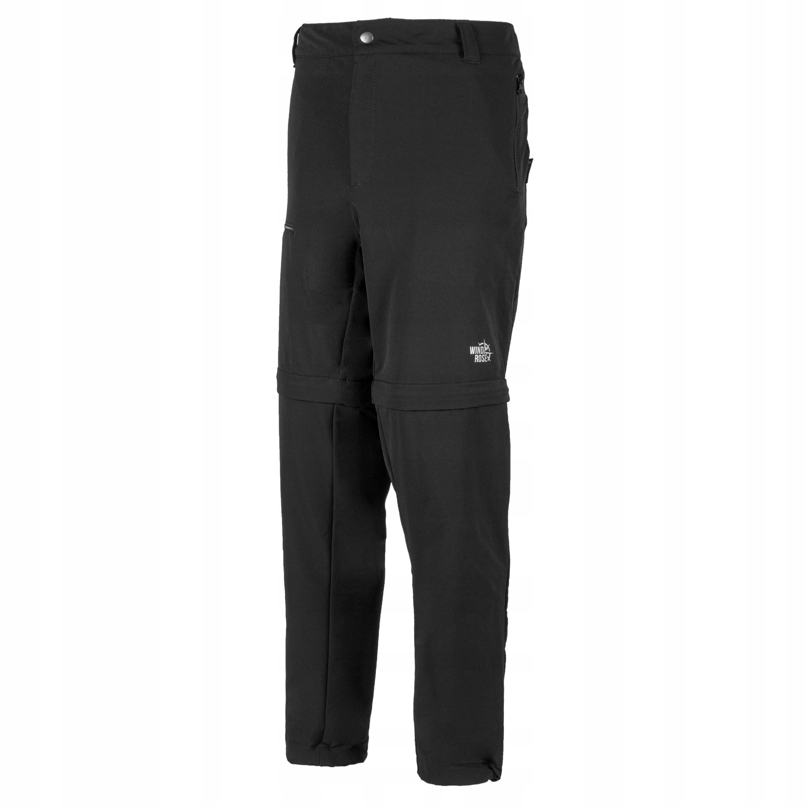 Pánské Pohodlné Kalhoty S Odnímatelnými Nohavicemi Černé Polský Výrobek XL