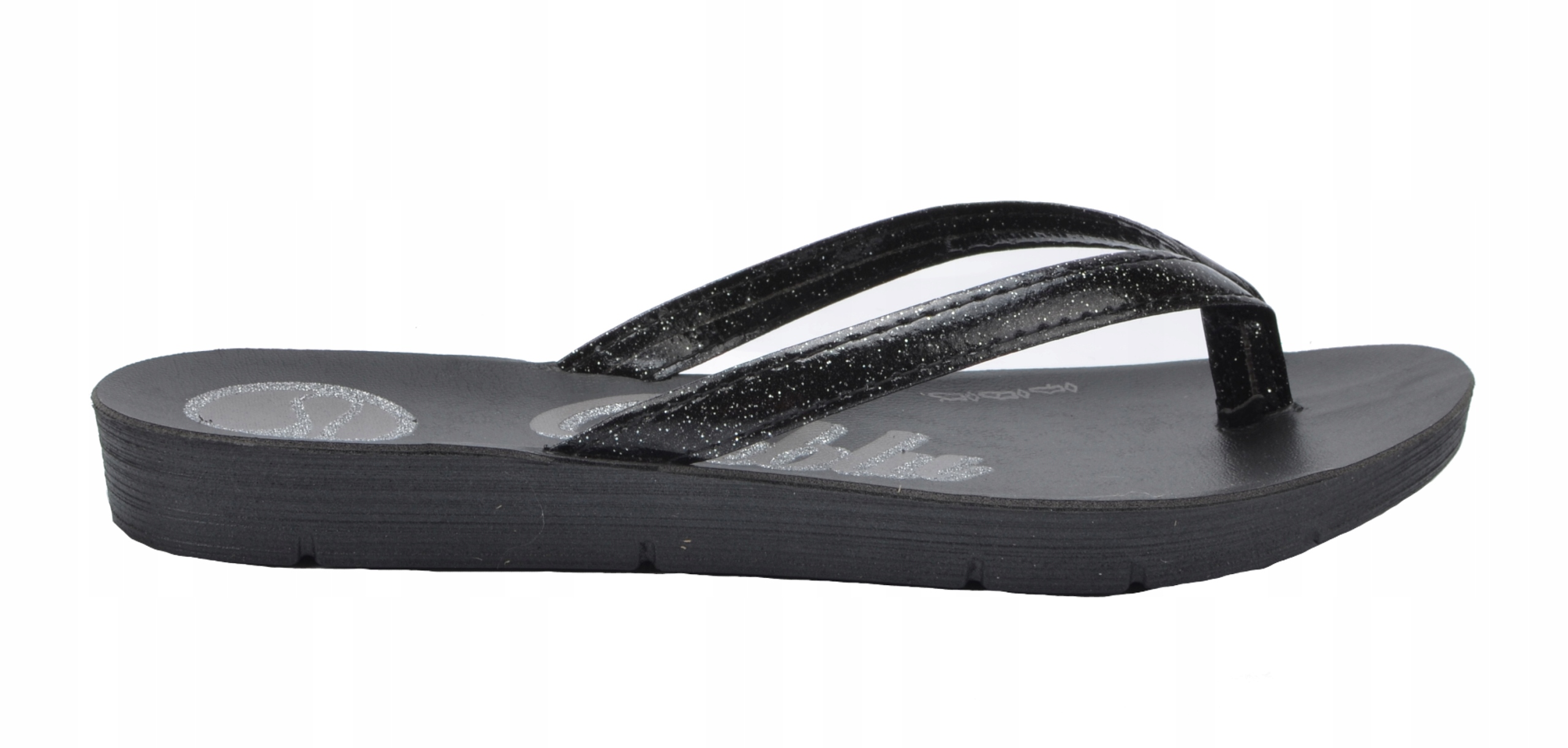 INBLU JAPONKI DAMSKIE KLAPKI CZARNE ME-40 WYGODNE LATO R 38 Marka Inblu