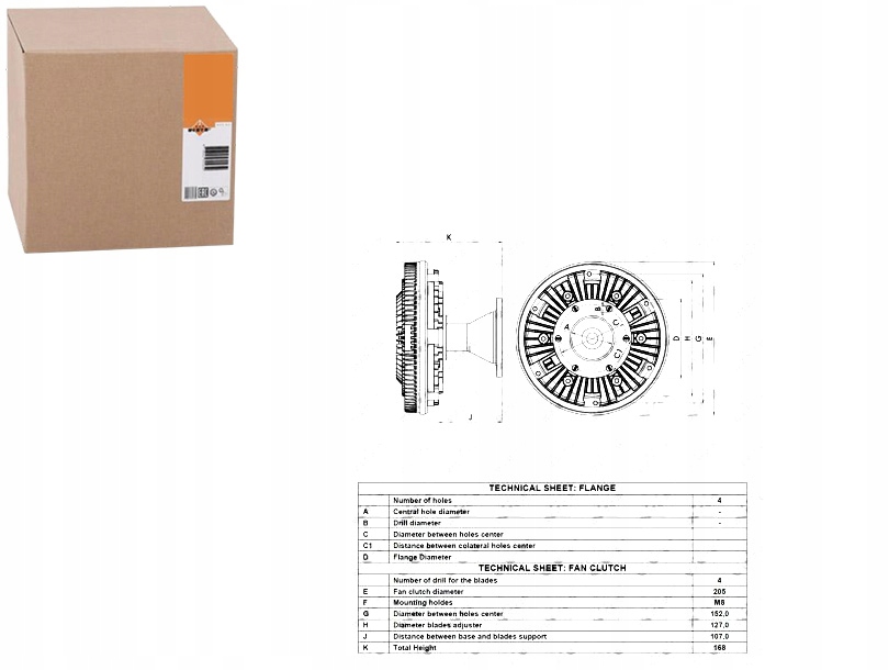 49122 - МУФТА ВЕНТИЛЯТОРА РАДІАТОРА DAF 45 CB108-CT97 0