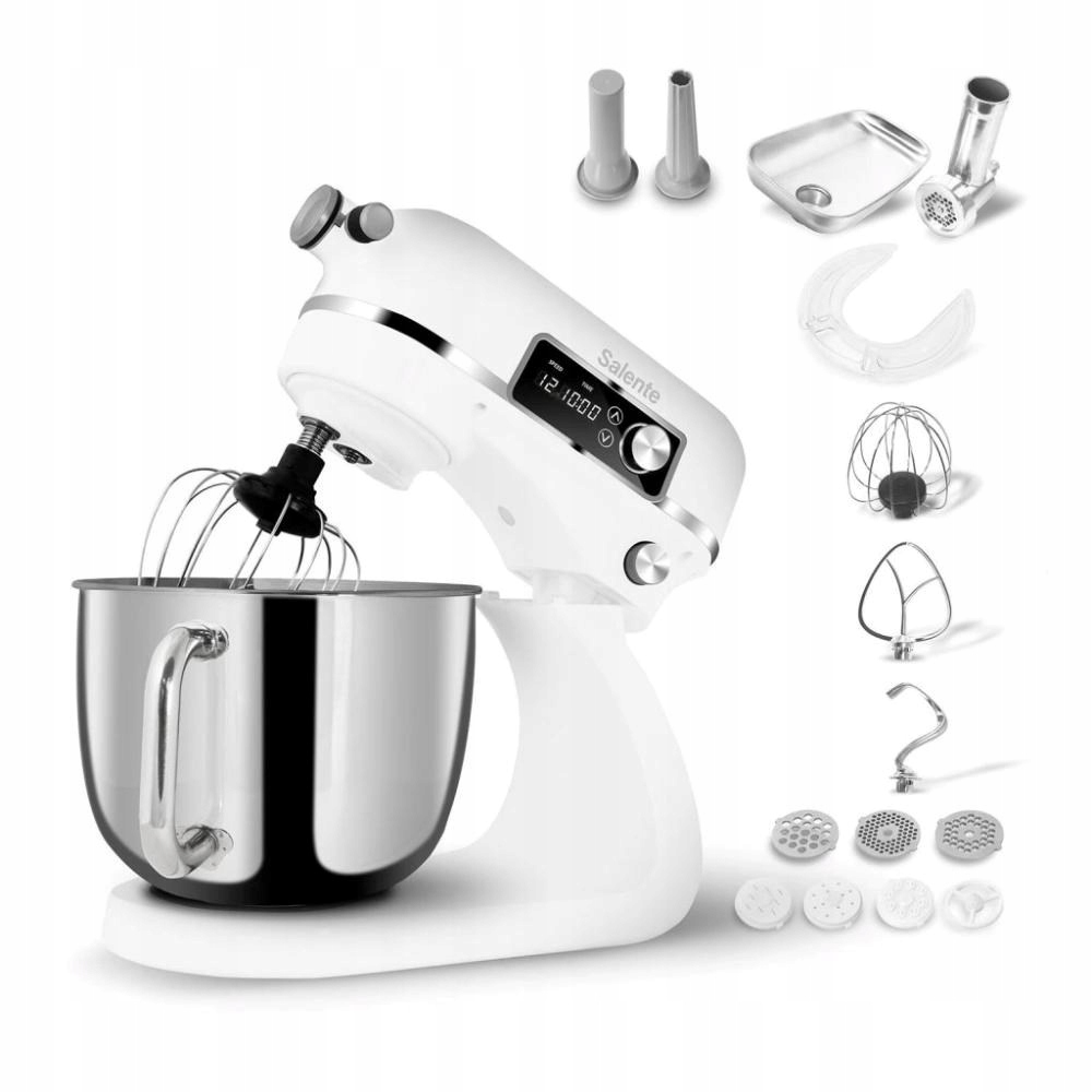 Kuchynský robot Salente Digichef- 1200 W, biely