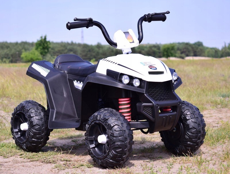 QUAD NA AKUMULATOR, DWA SILNIKI, DWA AKUMULATORY, MIĘKKIE KOŁA/S601 Wiek dziecka 2 lata +