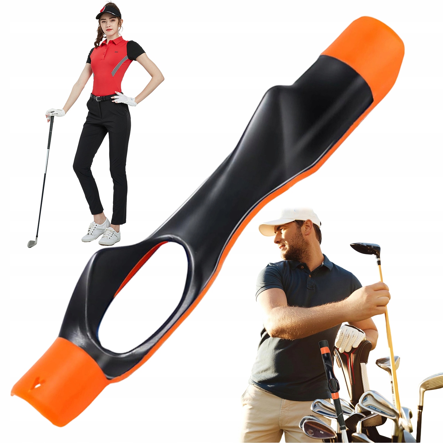 Golf Grip Trainer Silikonowy Prawa Ręka Poprawa Celności Swingu