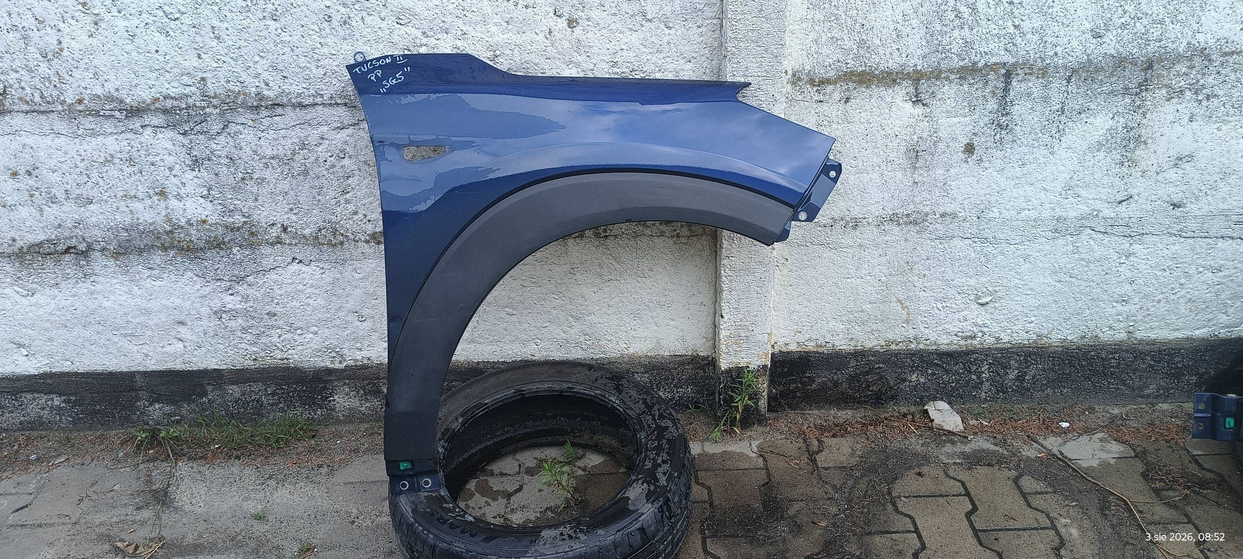 HYUNDAI TUCSON 3 III fender right front right front colour SG5 2015