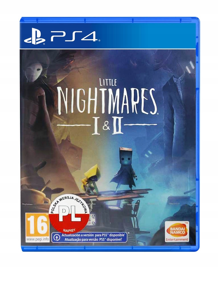 LITTLE NIGHTMARES I & II / PS4 / PS5 / PŁYTA / POLSKIE NAPISY PL Stan