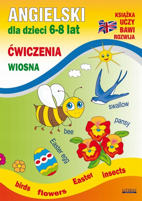 Angielski dla dzieci 6-8 lat. Ćwiczenia. Wiosna -