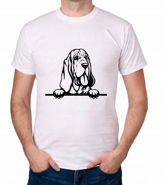 

koszulka Bloodhound Pies Dog Piesek Psiak prezent