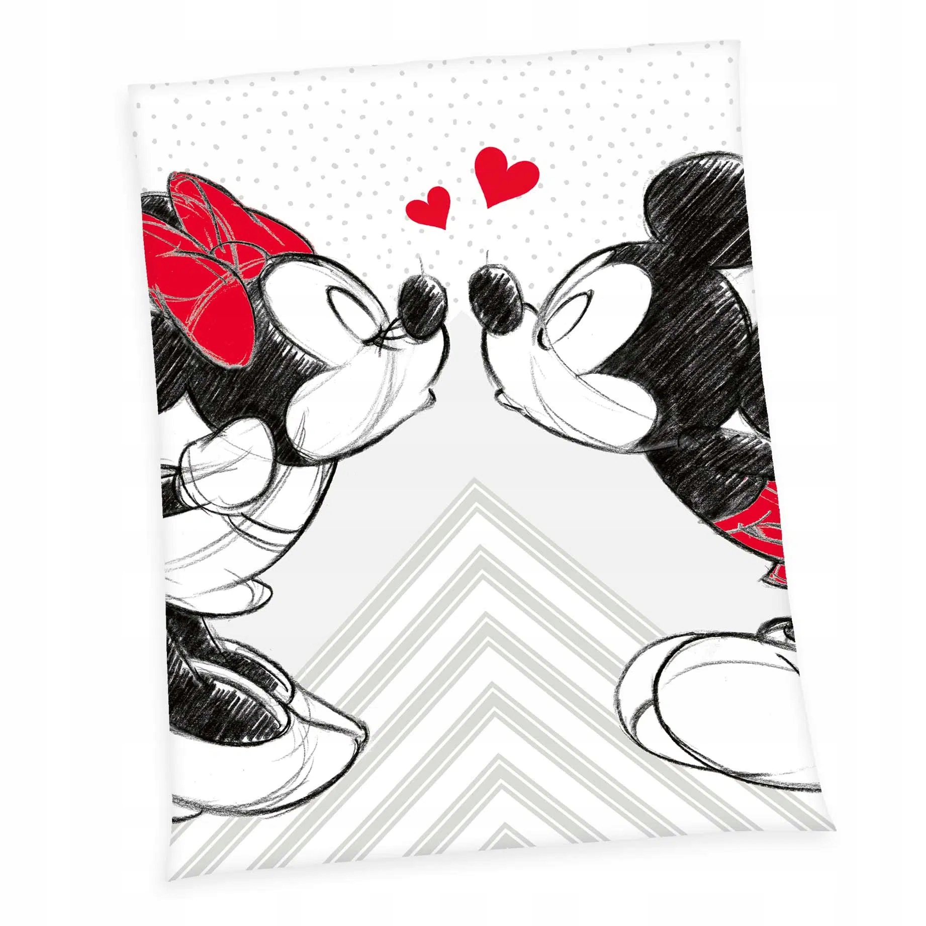 

Kocyk 150X200 Mouse Mickey And Minnie Disney Biały