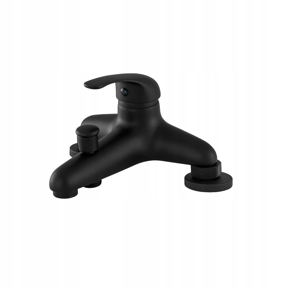 Čierna Vaňová Batéria Klasická Do Kúpeľne, 2 Otvory Alfa