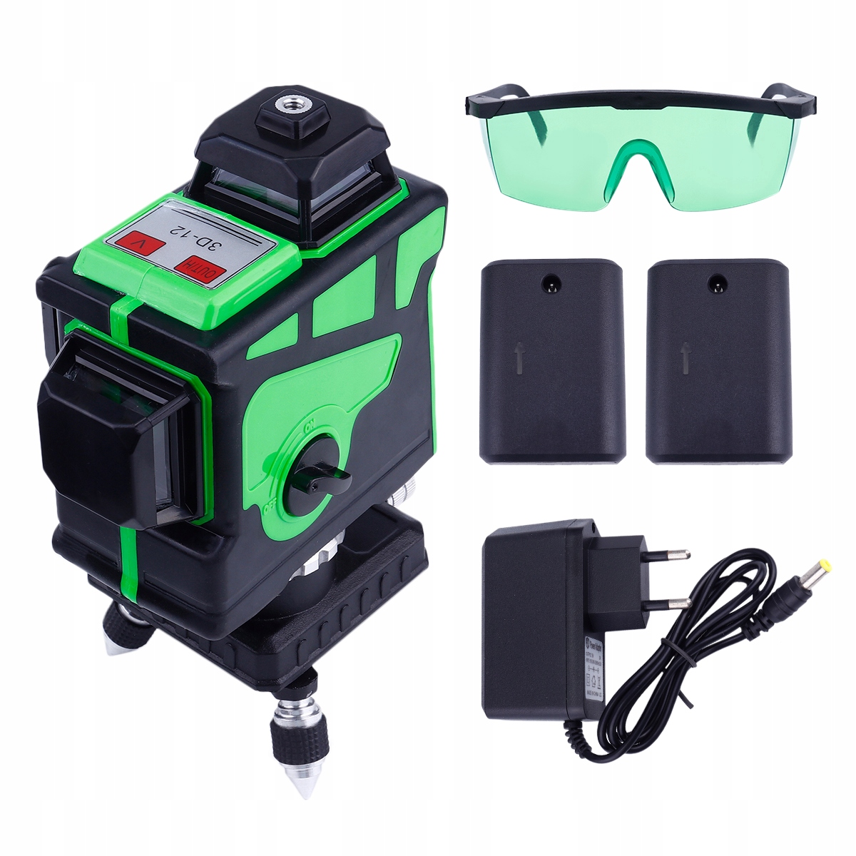 12-TI Paprsková Laserová Vodváha Zelený Laser Infračervená Nástěnná Vodváha