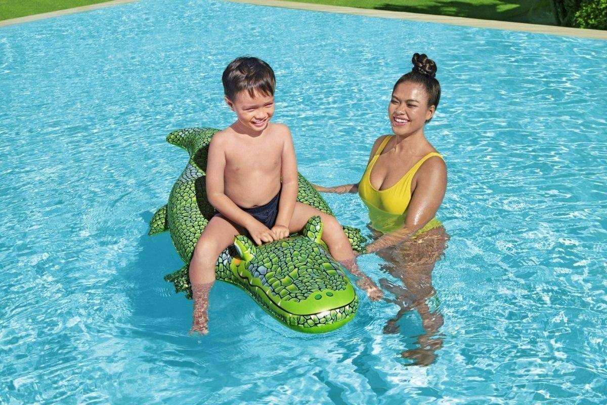 KROKODYL DO PŁYWANIA DUŻY MATERAC ALIGATOR Cechy dodatkowe brak