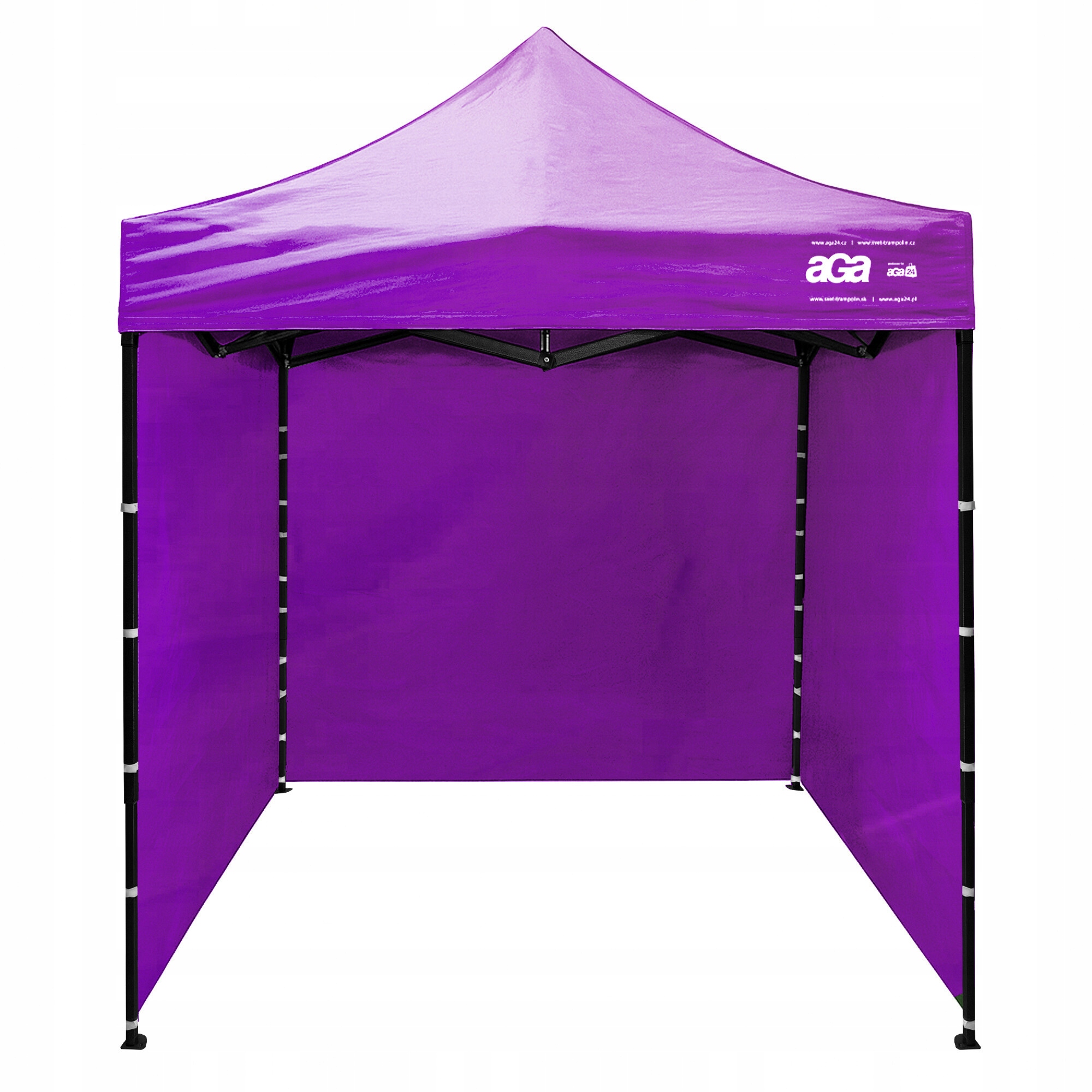 Aga Nožnicový stánok Party 2x2m Fialový