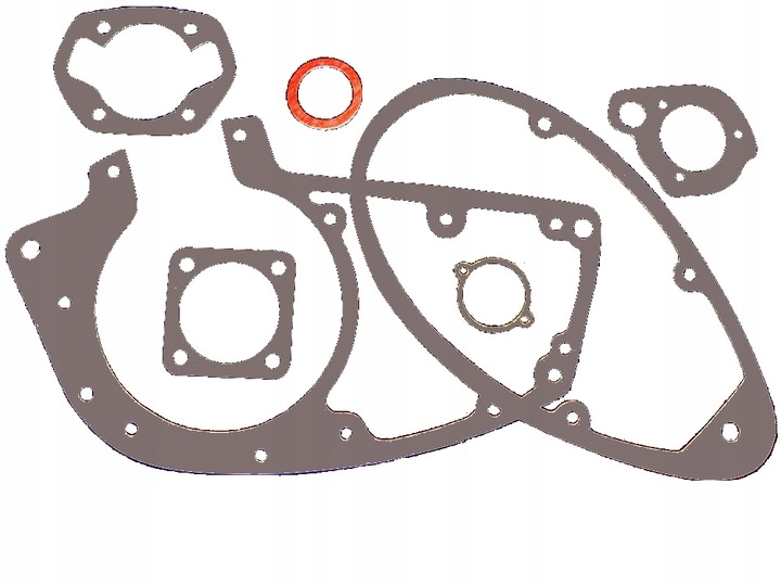 Uszczelki Silnika Cylindra Komplet Wsk 3 125