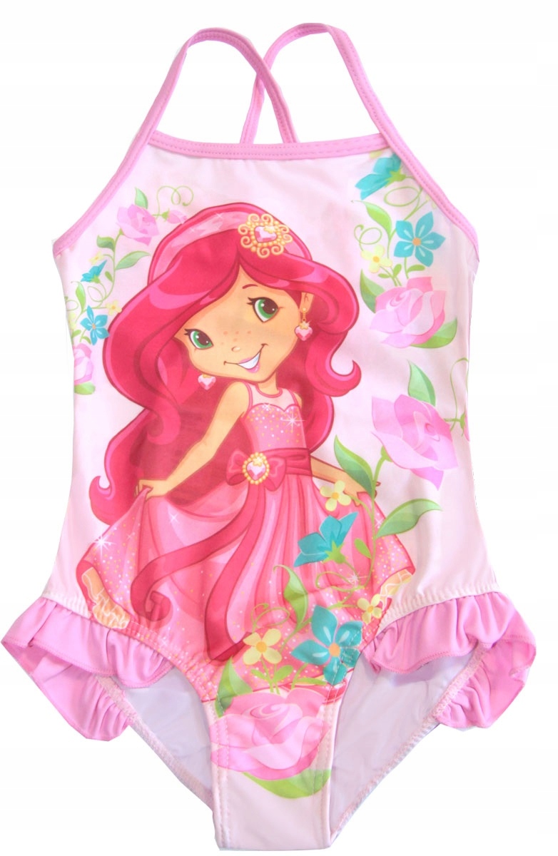 

Strój kąpielowy jasnoróżowy Truskawkowe Ciastko 98