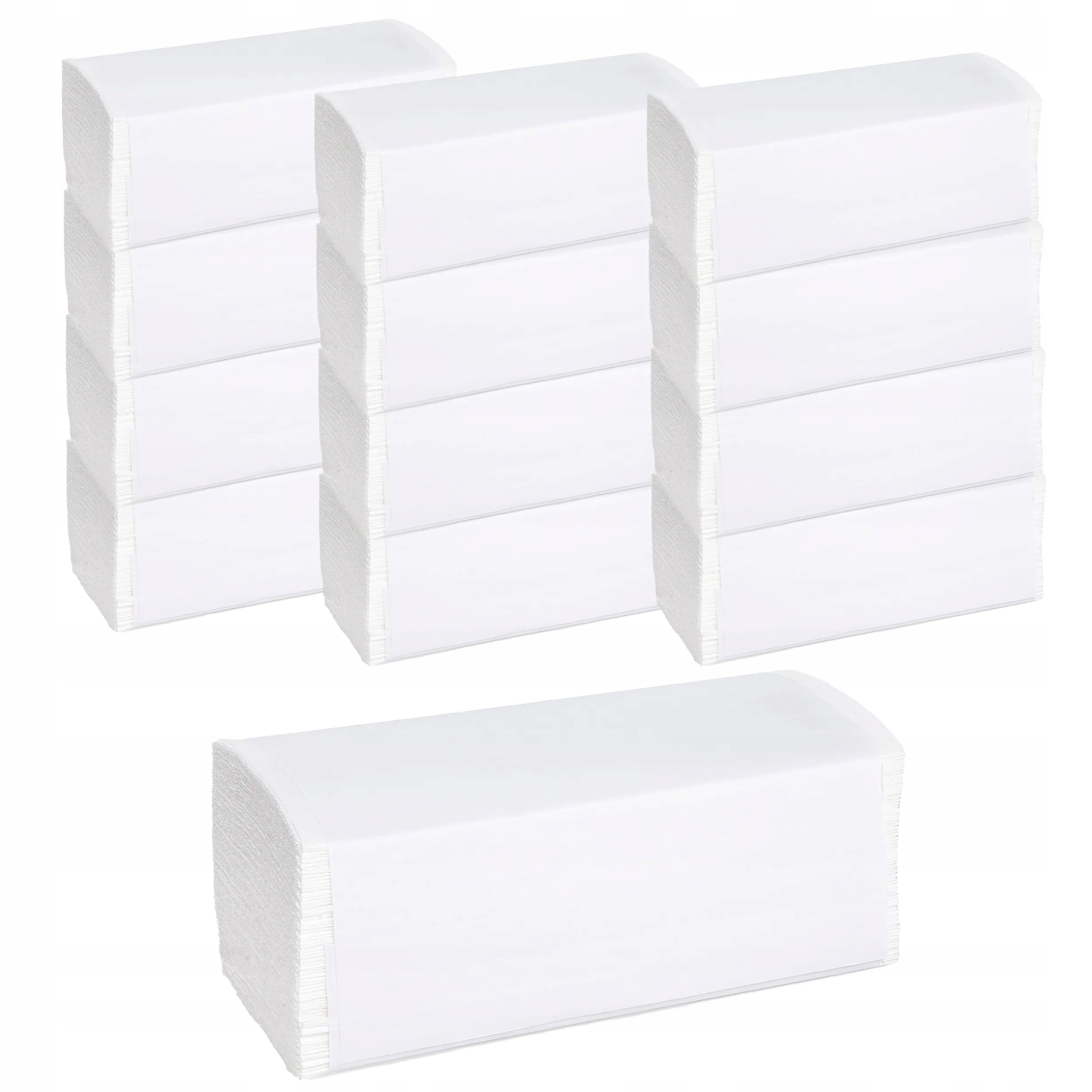 Levně Papírové ručníky Zz skládací bílé pro dávkovač Wimex 21x23 cm 3000 ks