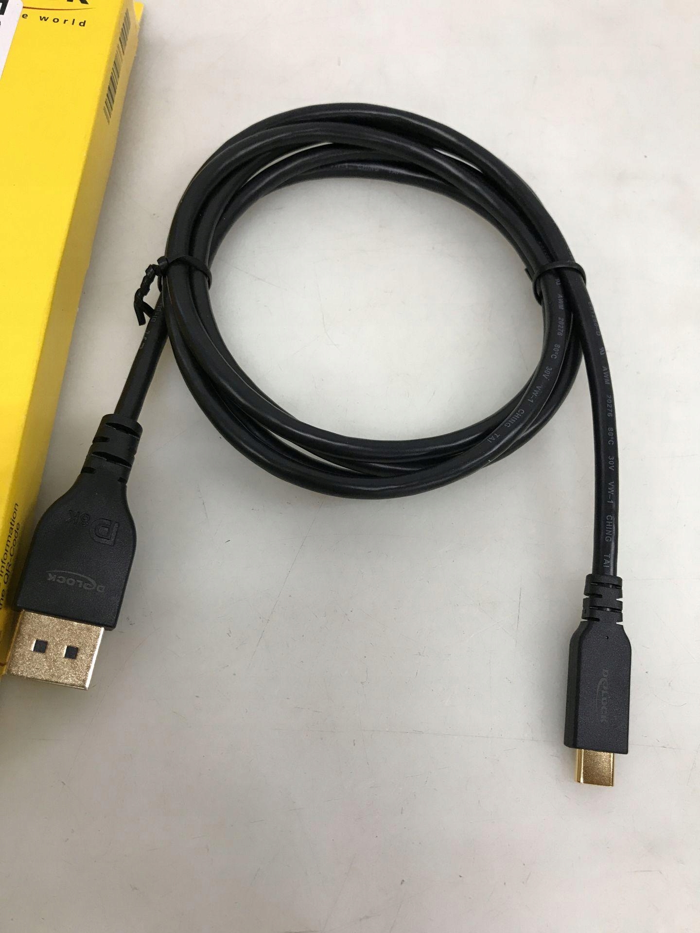 Delock kabel USB Type-C do DisplayPort 8K 60Hz 1,5 Marka Delock