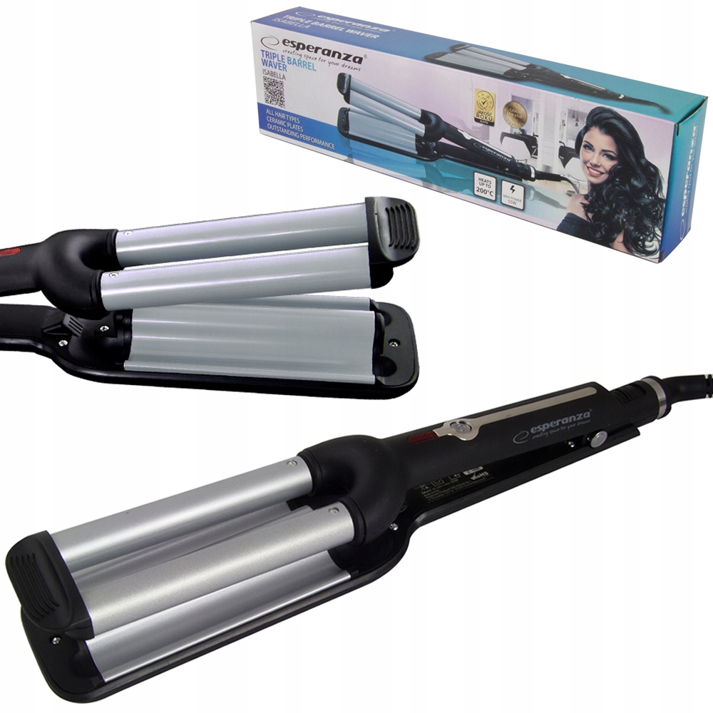 

Lokówka Karbownica Falownica Do Włosów Fale Loki