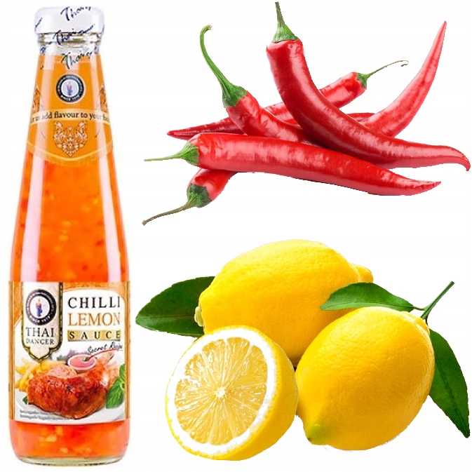 

Słodki Sos Chili Cytrynowy 300ml Thai Dancer