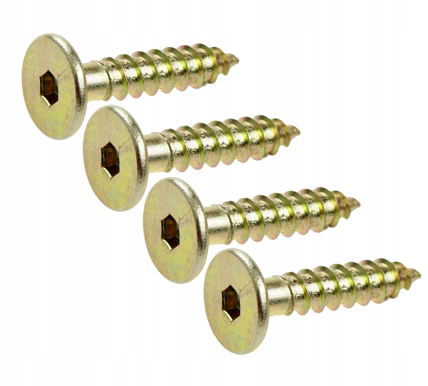 

Wkręt do drewna hwi na imbus 6,3 x 50 Żółty