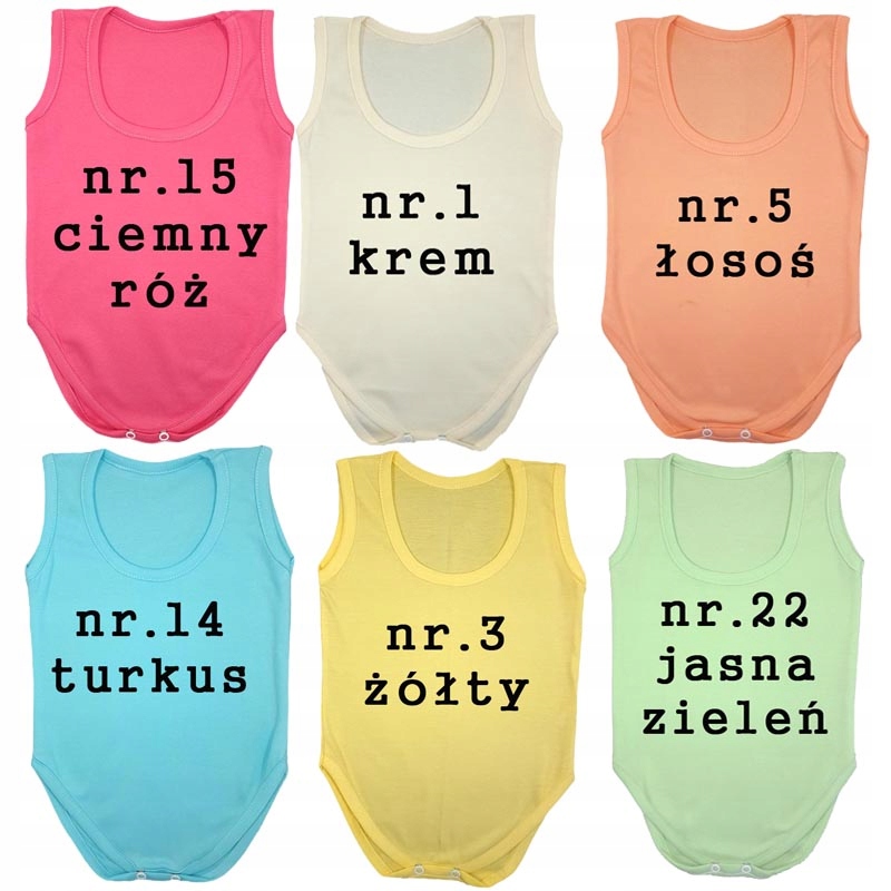 Body NA NARAMKACH 100% bawełna POLSKIE 116 cm Marka Agmax