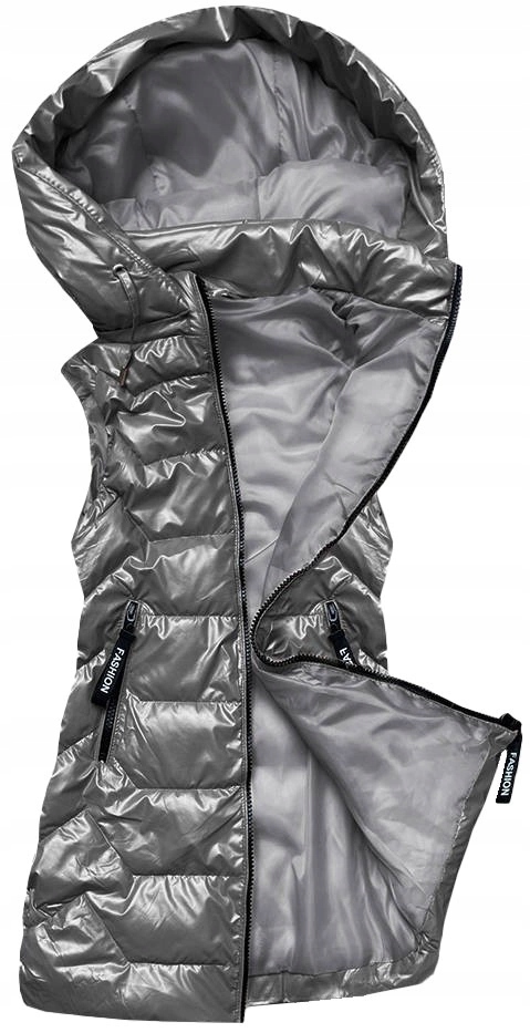 Vesta S Kapucí B8019 Šedá XXL (44)