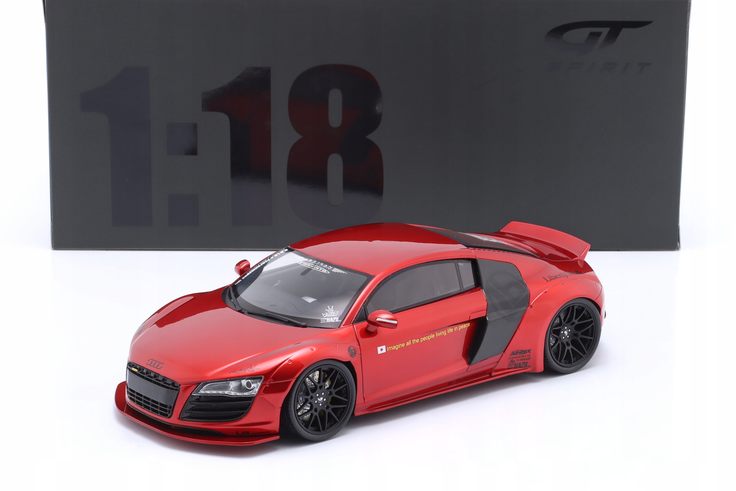 Gt Spirit Audi R8 Lb-works 2022 Candy Red 1/999 1:18