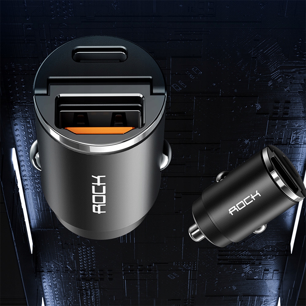 ROCK ŁADOWARKA SAMOCHODOWA DO AUTA H15 USB MOCNA PD POWER DELIVERY QC 30W Producent Rock