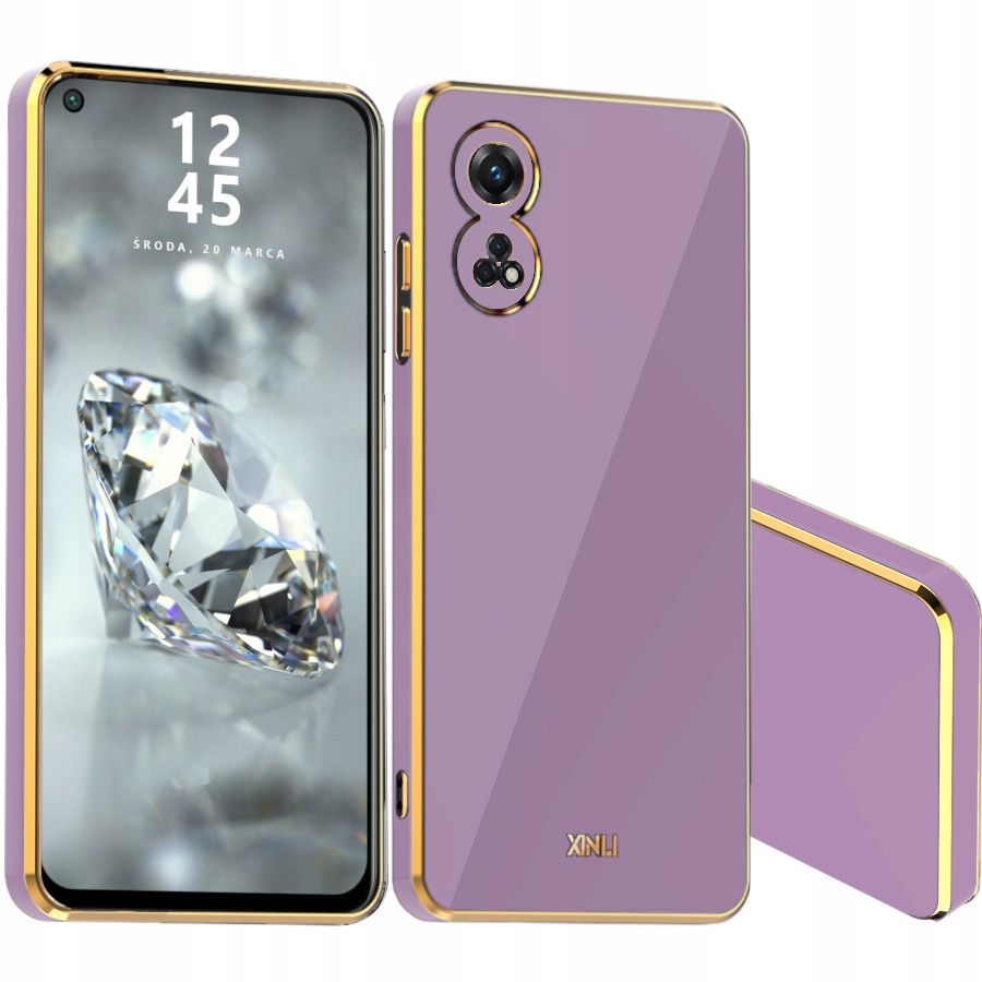 

Etui Glamour Shine Do Oppo Reno 8T Szkło
