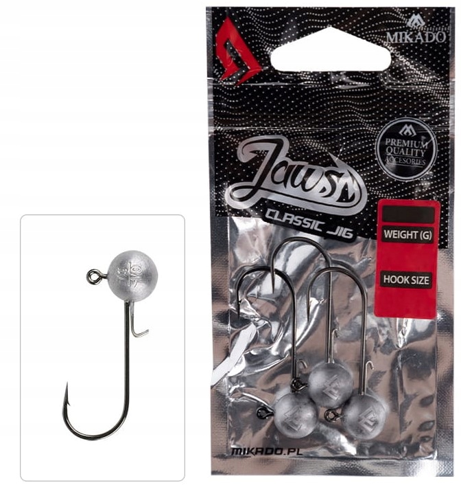 Mikado główka jigowa Jaws Classic 6/0 12g 3 szt.