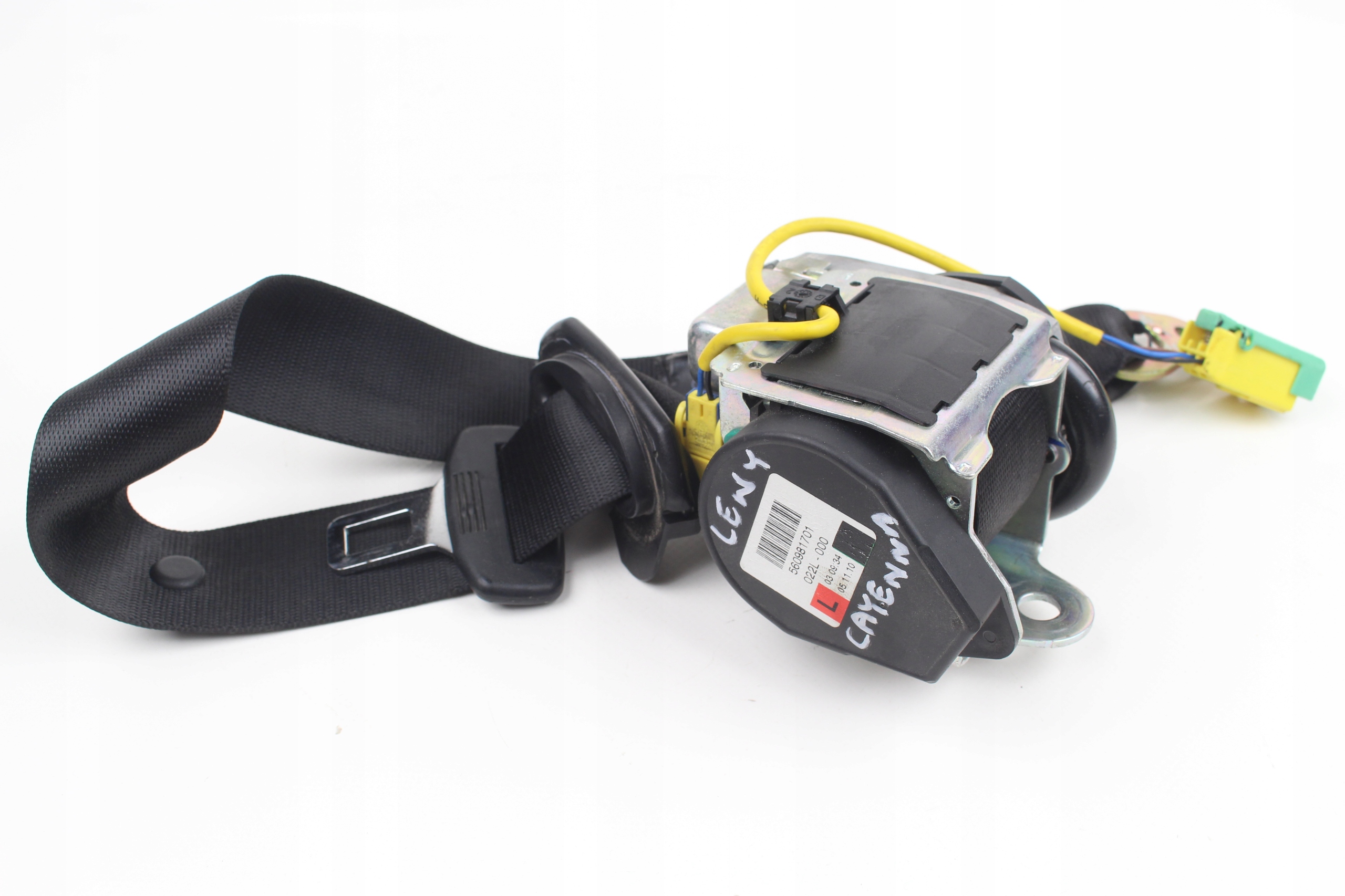 7L0857805C - РЕМІНЬ БЕЗПЕКИ ЛІВИЙ ЗАДНІЙ PORSCHE CAYENNE І 7L