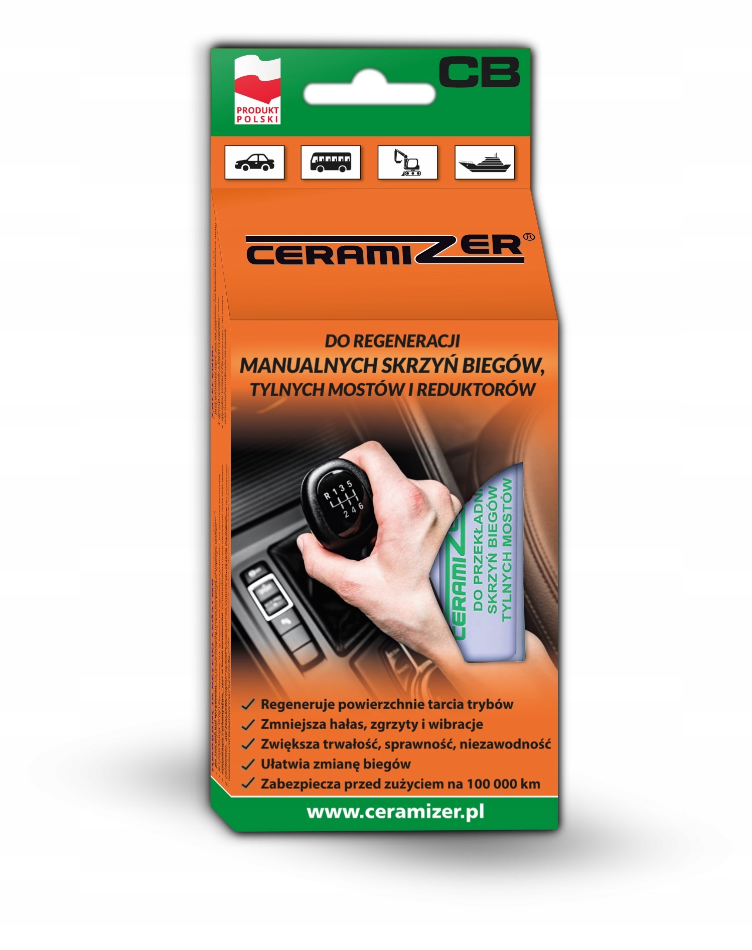 Dodatek do oleju skrzyni manualnych do ochrony regenerator Ceramizer Cb