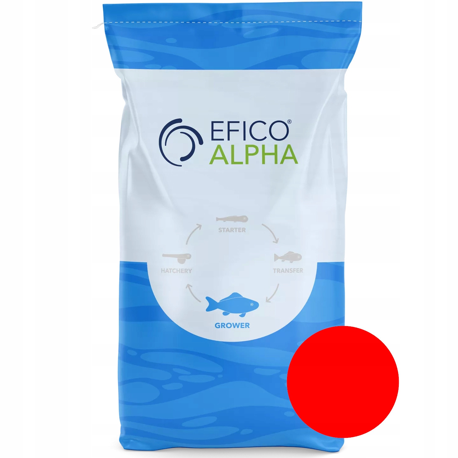 BioMar Efico 4.5 mm rastové krmivo pre pstruhy Vybarvujúce 75 astax 25 kg