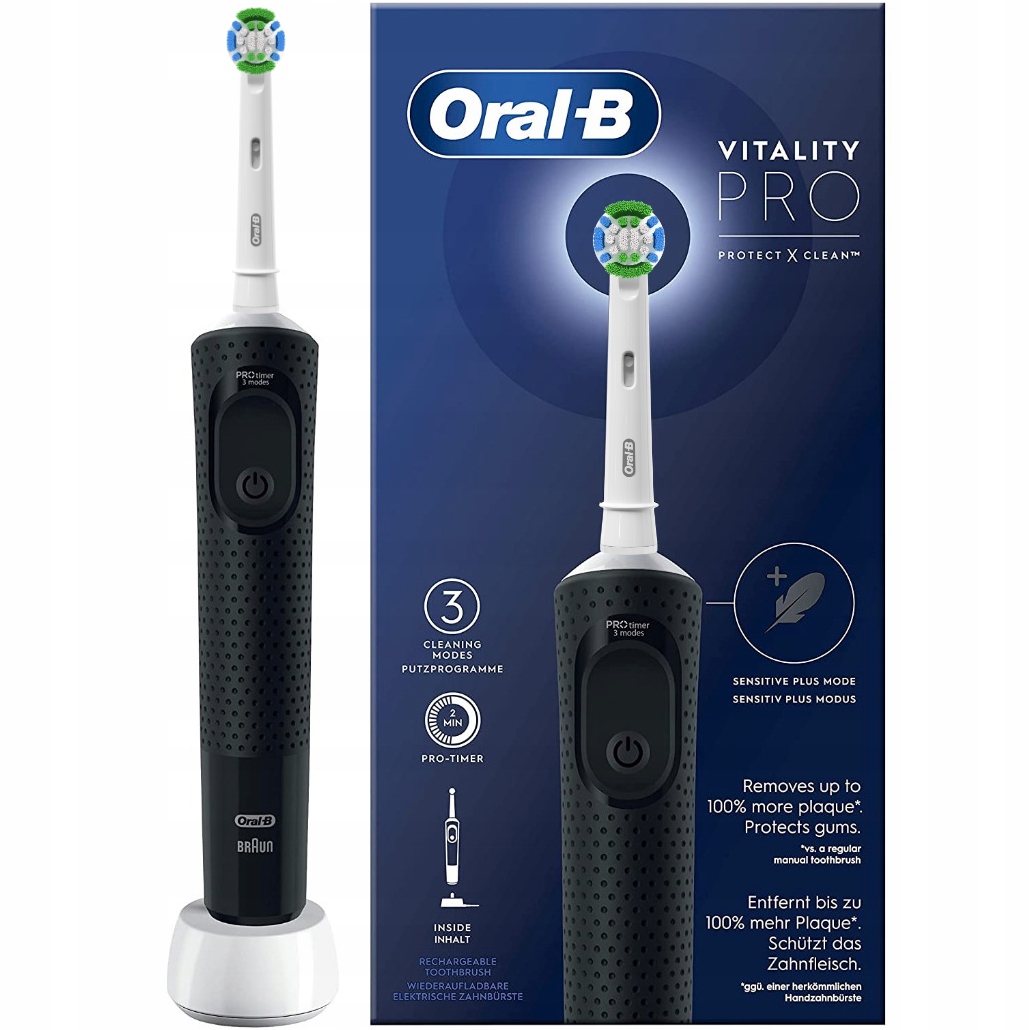 Szczoteczka Elektryczna do Zębów Oral-B Vitality Pro D103 Box Czarna