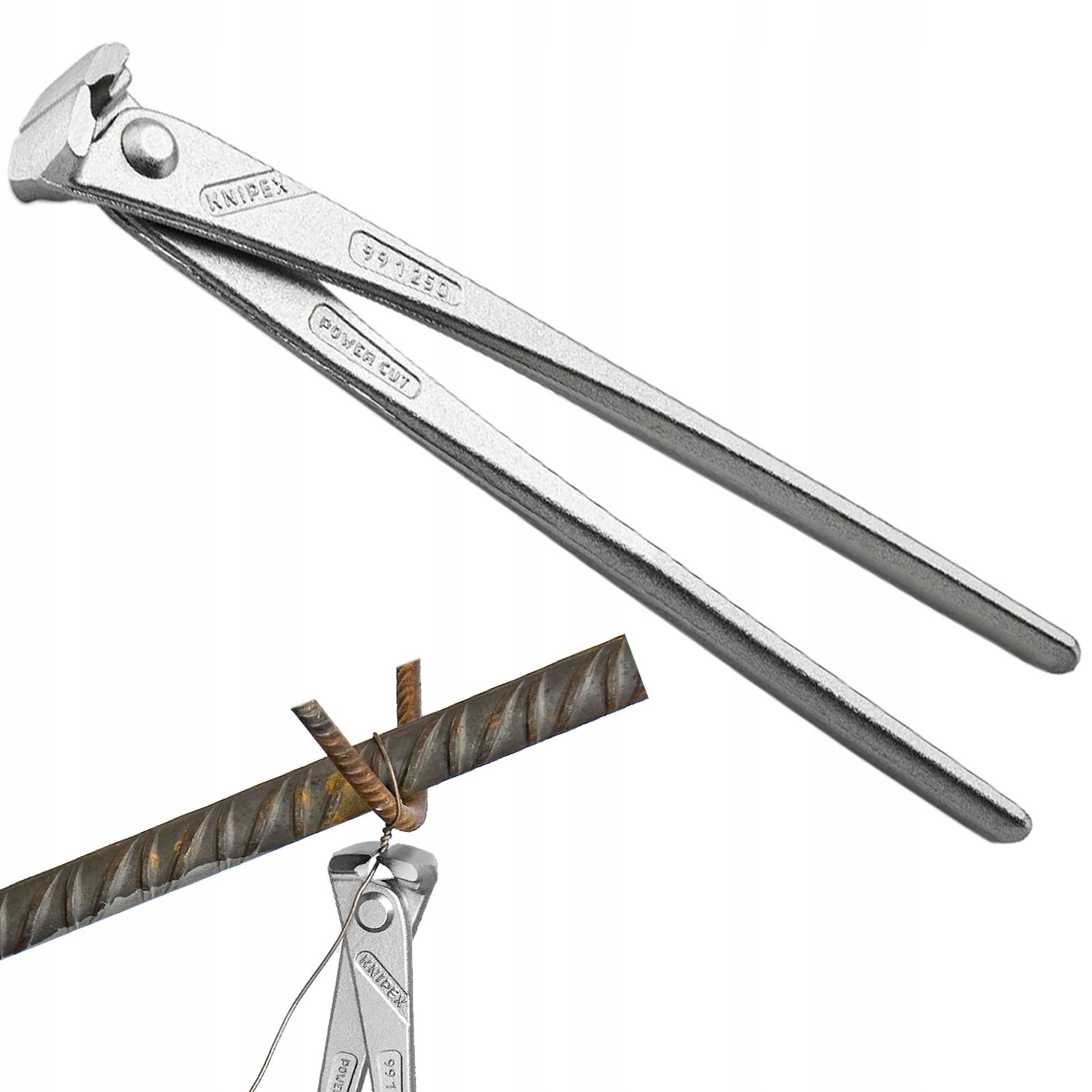 Knipex Obcęgi zbrojarskie Szczypce Tynkarskie Cęgi Obcęgi Do Zbrojeń 250 mm