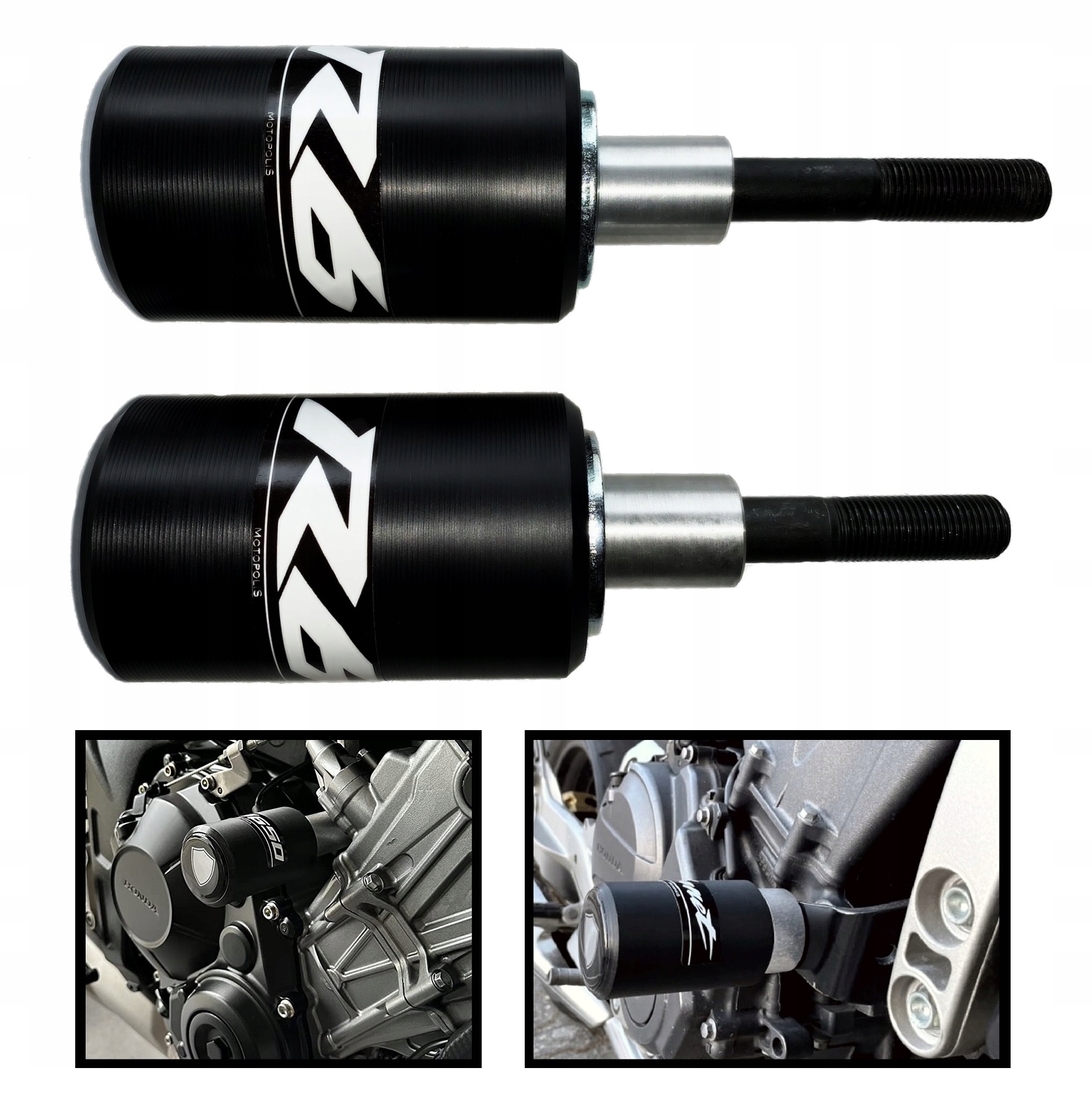 CRASH PADY MotopoliS - YAMAHA R6 YZF-R6 1998-2002 - CRASHPADY