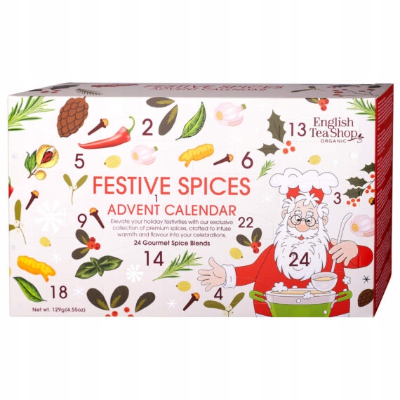Levně 25 ekologických koření Adventní kalendář English Tea Shop
