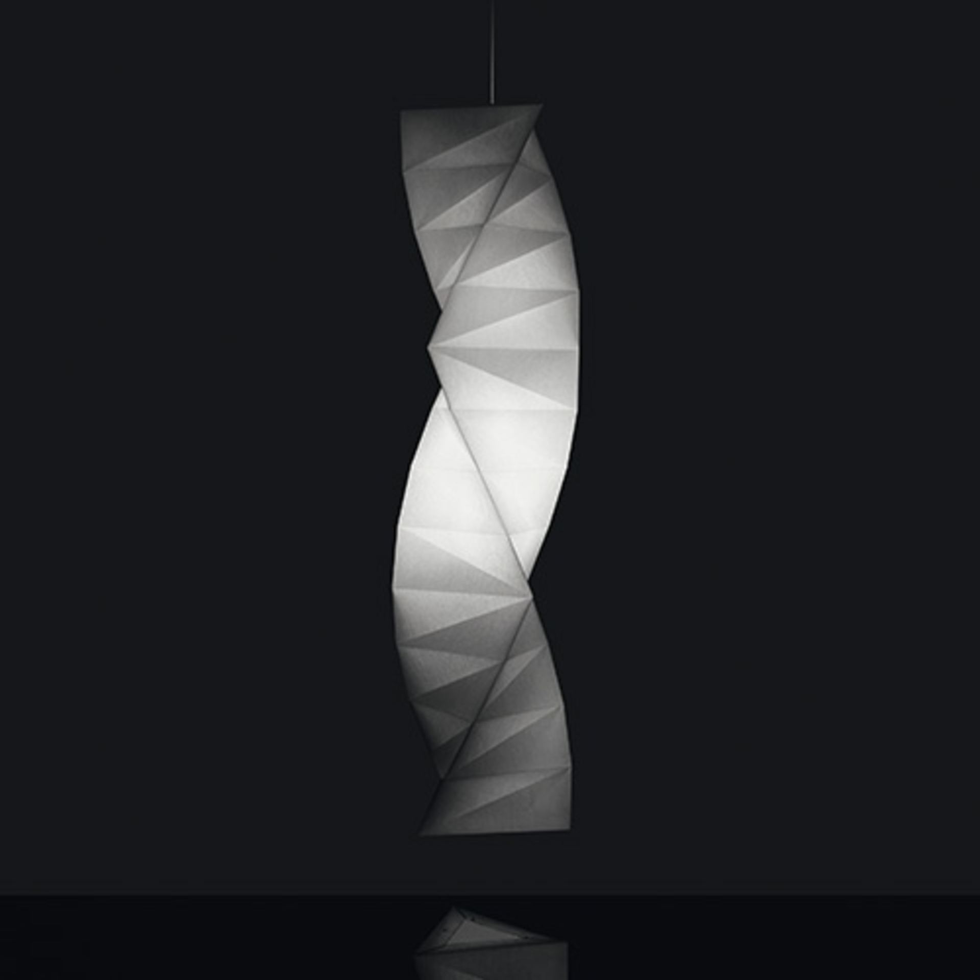 Závesné svietidlo Artemide In-ei Tatsuno/otoshigo S, 151 cm, 28W, biela