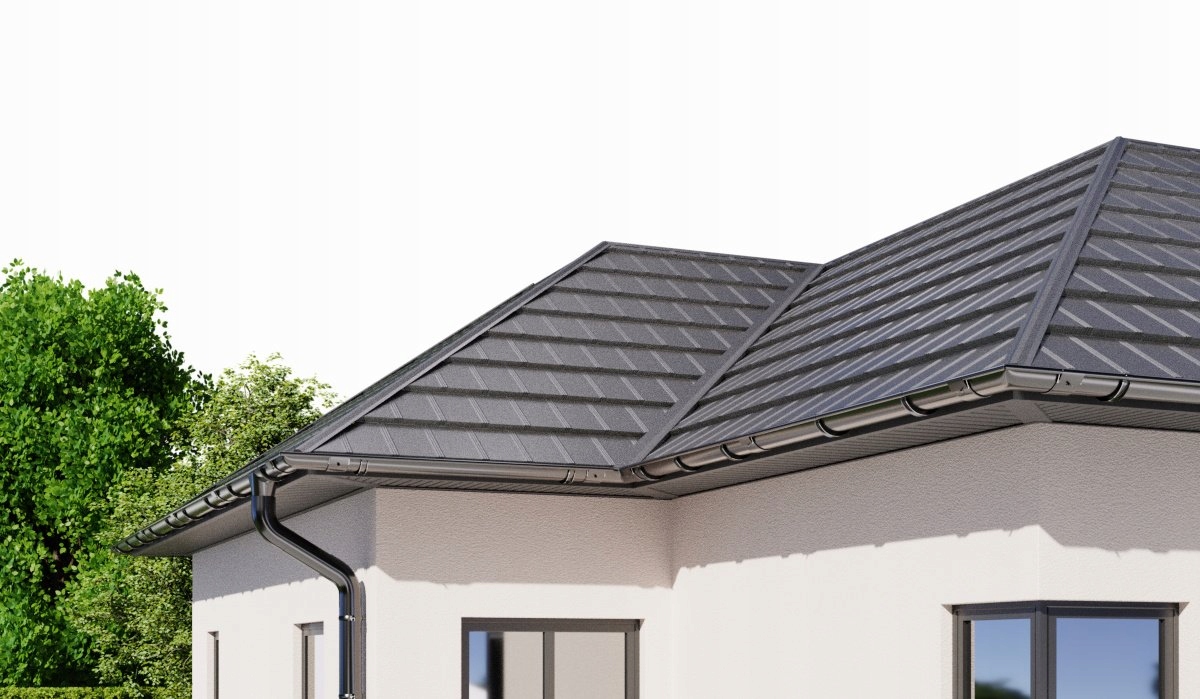 KROP STAL System UCHWYT RYNNY DOCZOŁOWY 130 BRĄZ Kolor brązowy