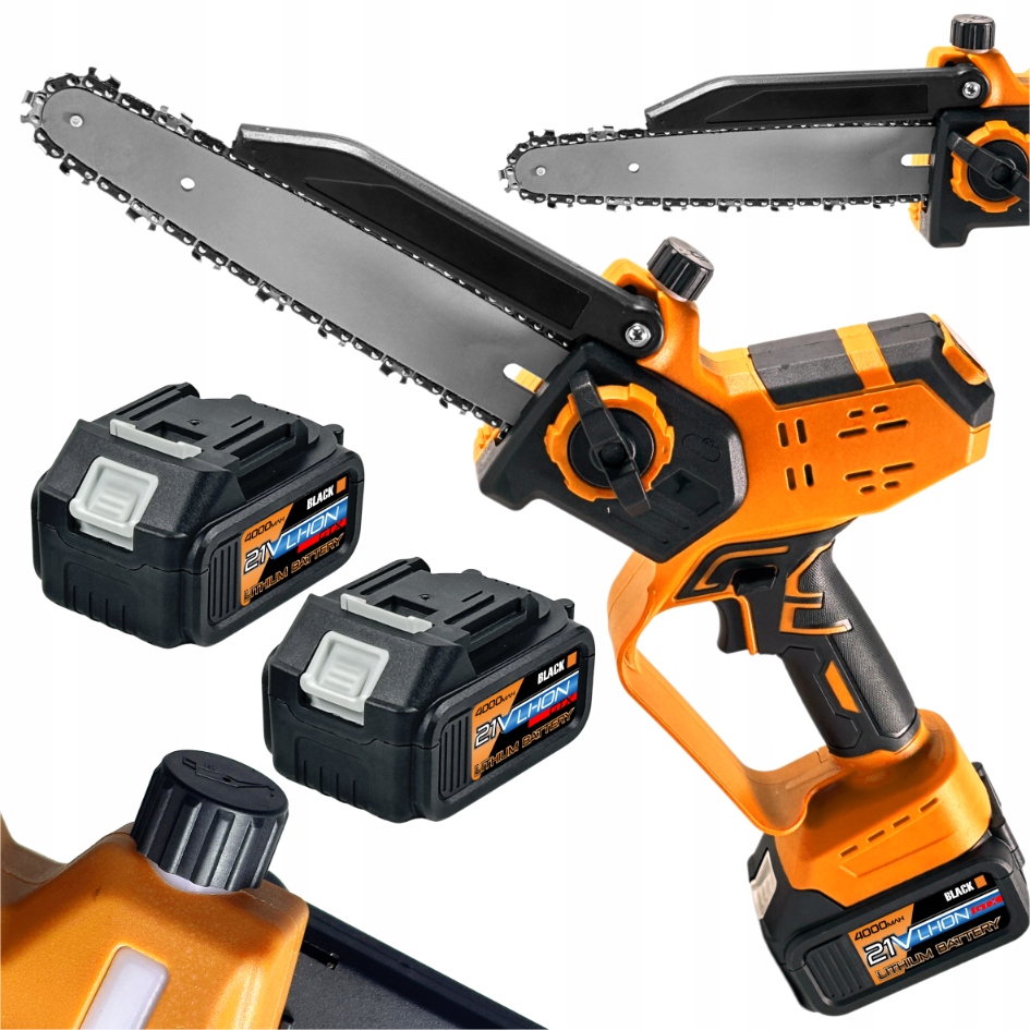Řetězová pila Black – automatické mazání řetězu